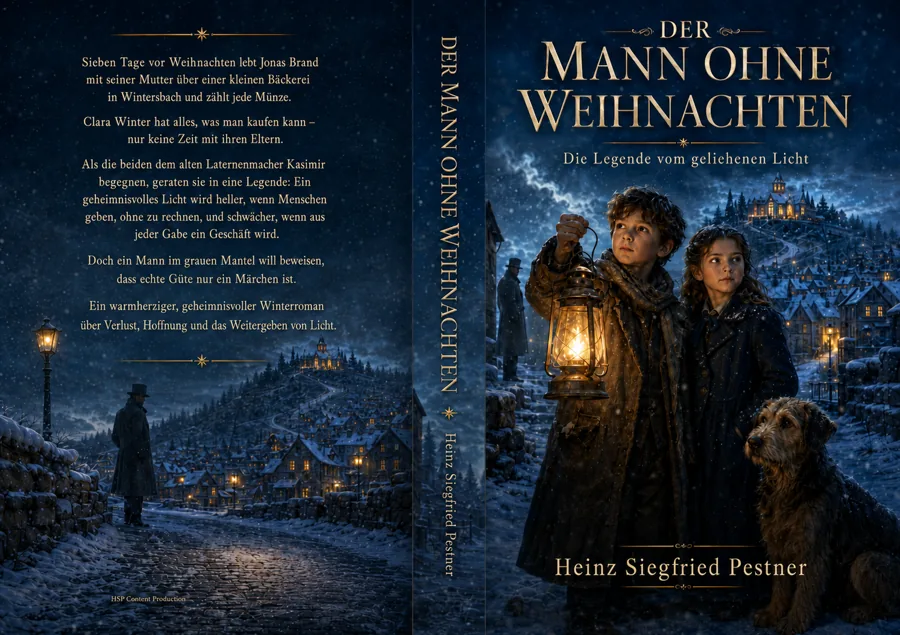 Christmas book artwork